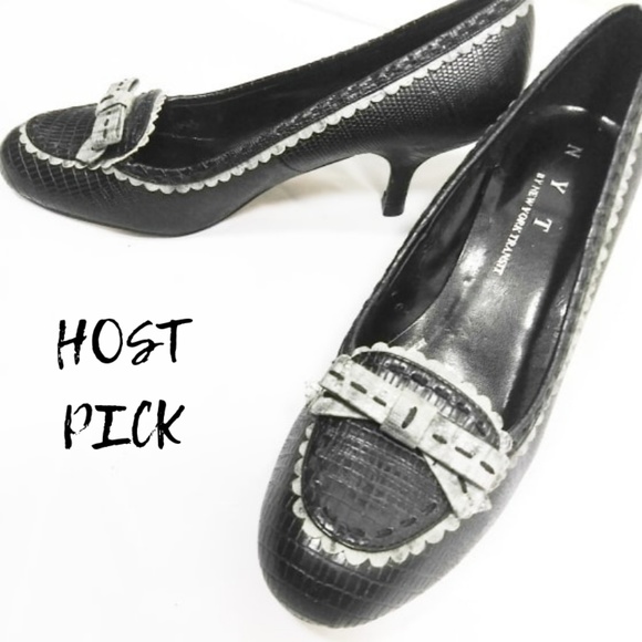 New York Transit Shoes - 3/$30 New York Transit Bow Scalloped Kitten 7.5 M